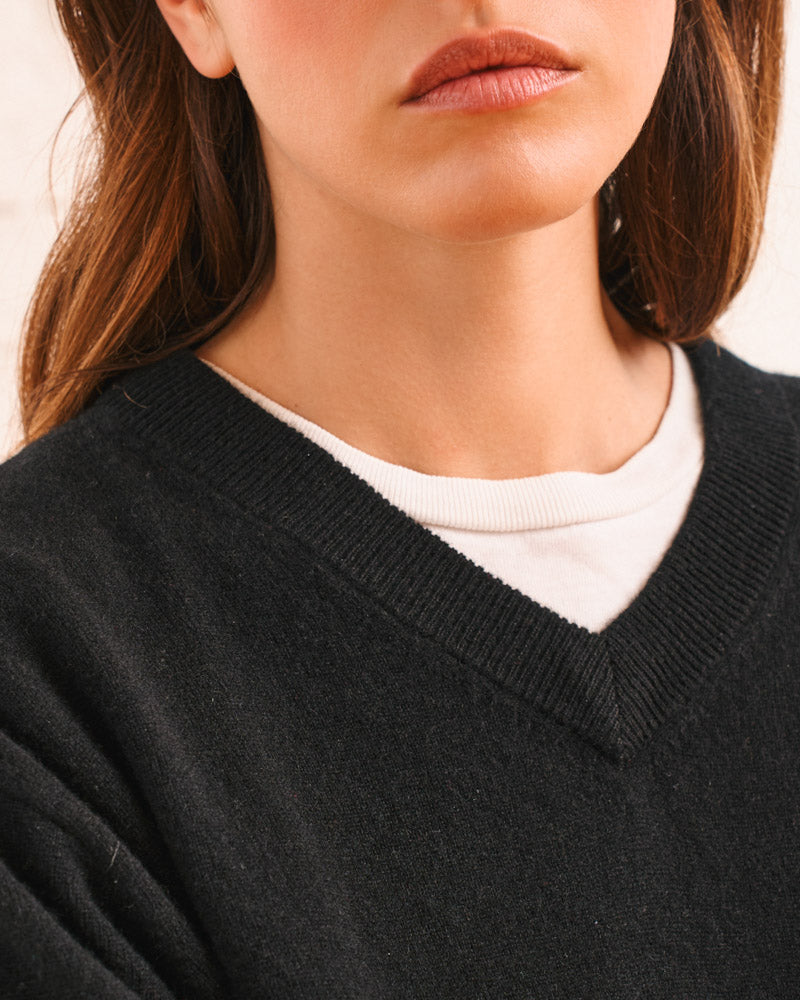Merci - Adele sweater - Black