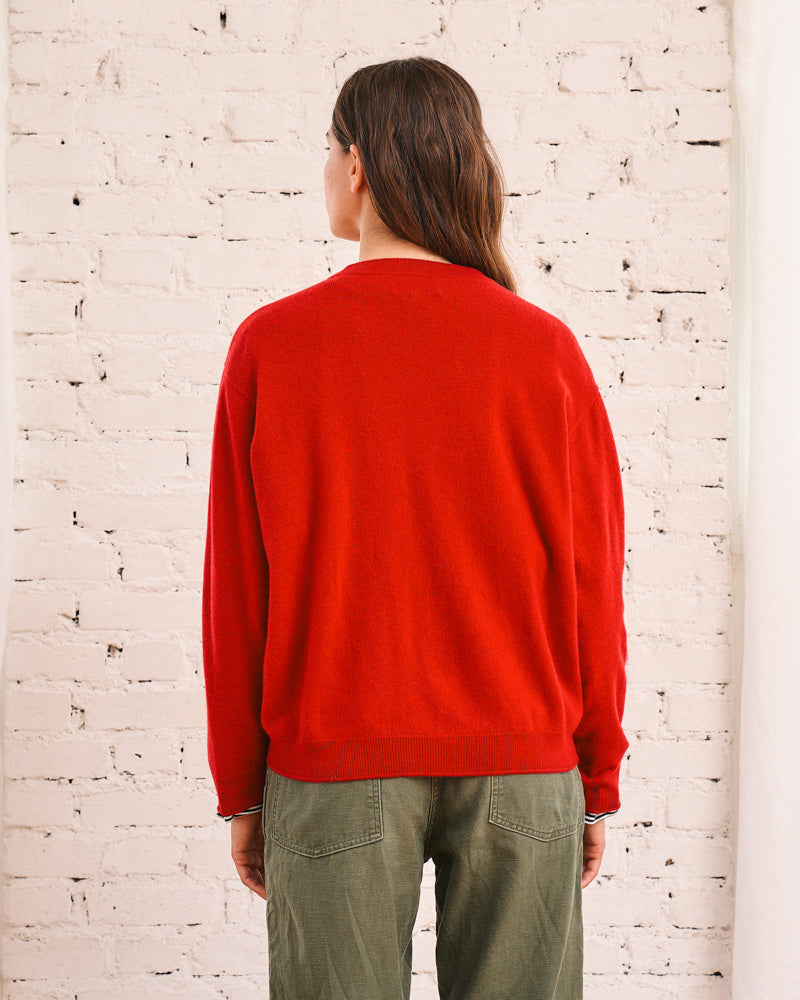 Merci - Adele sweater - Red