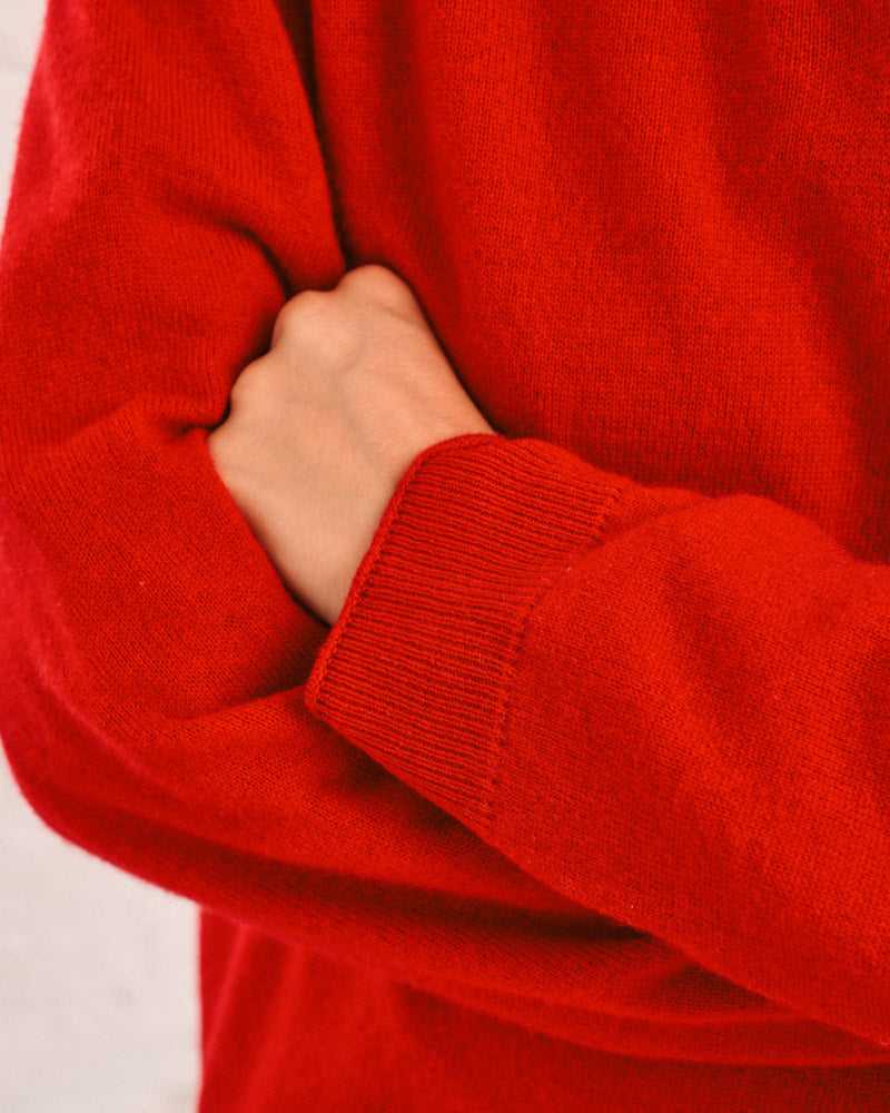 Merci - Adele sweater - Red