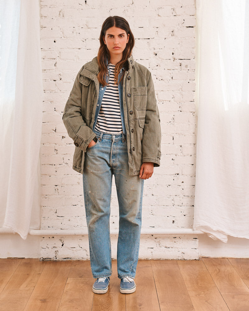 Merci - Manteau Barbara - Kaki