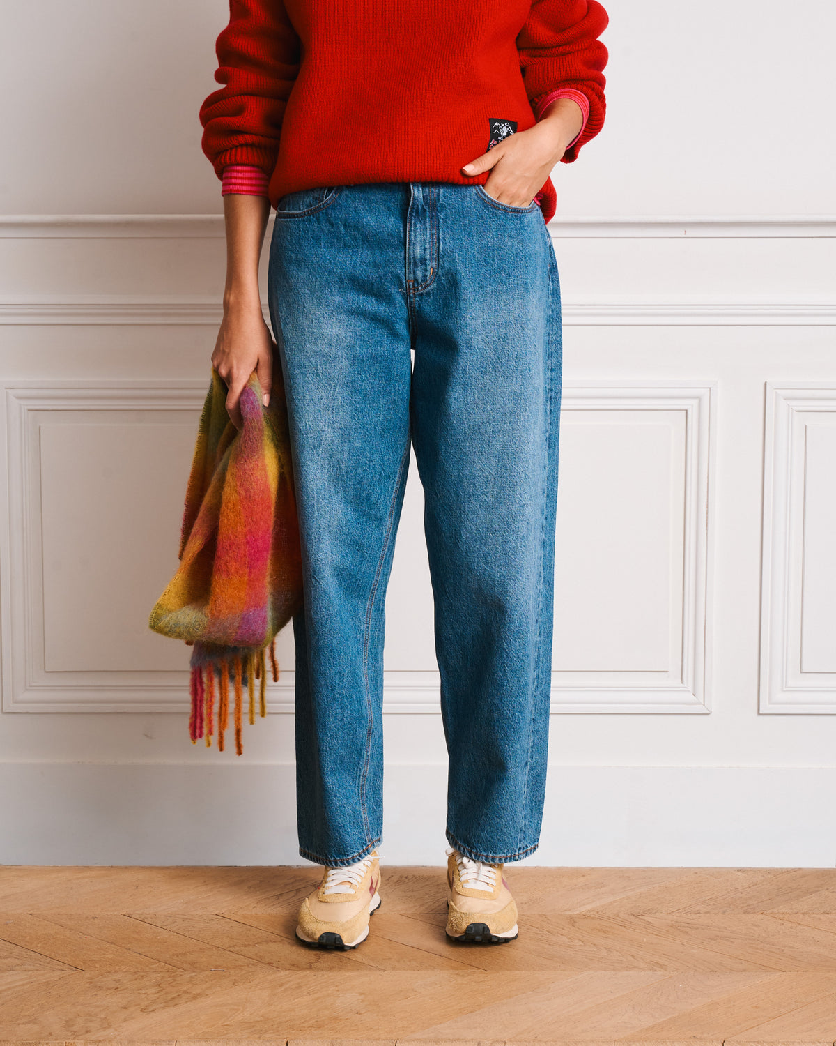 Merci - Jeans Carrot Trèfle - Stonewash