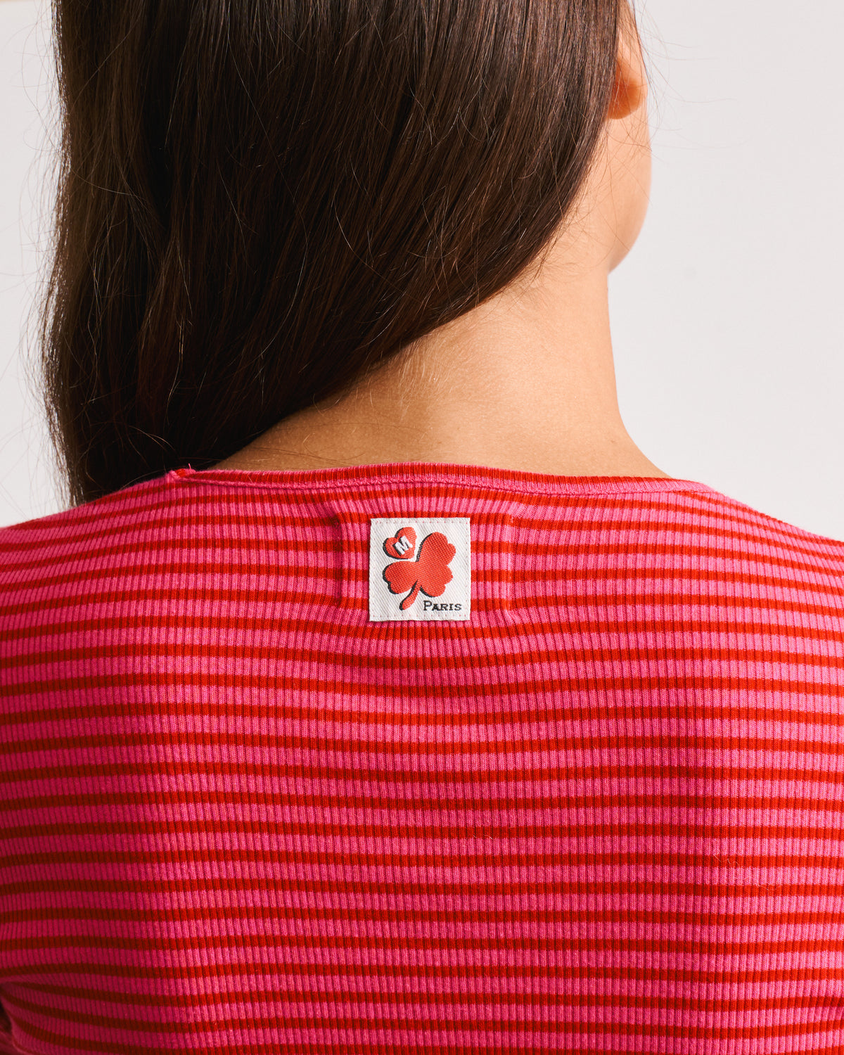 Merci - Carla T-shirt - Red & Pink