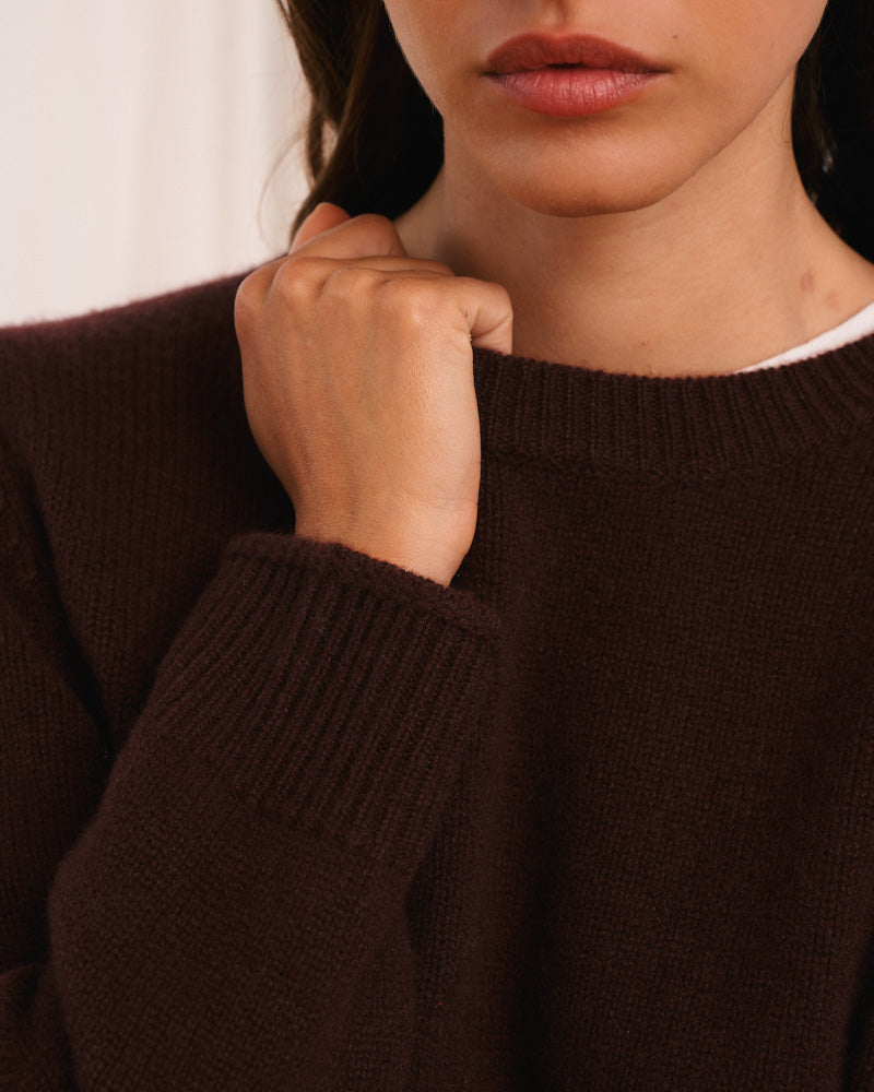 Merci - Charlotte sweater - Brown