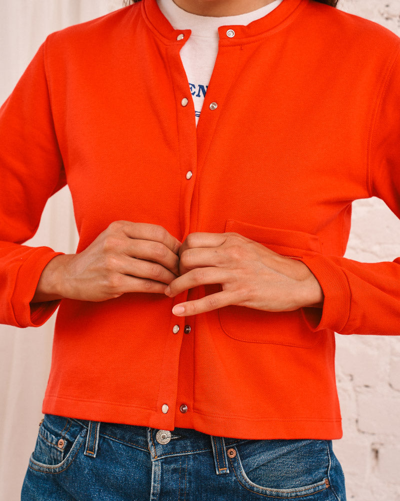 Merci - Rose Cardigan - Red