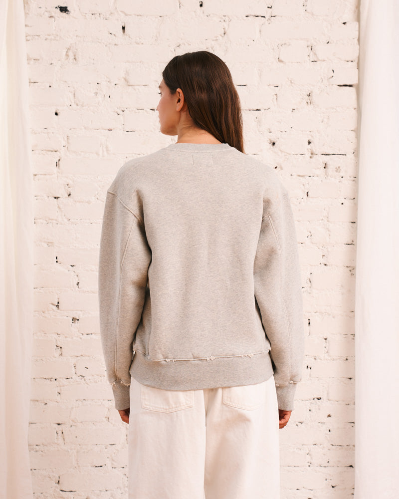 Merci - Miles Sweatshirt - Heather Gray