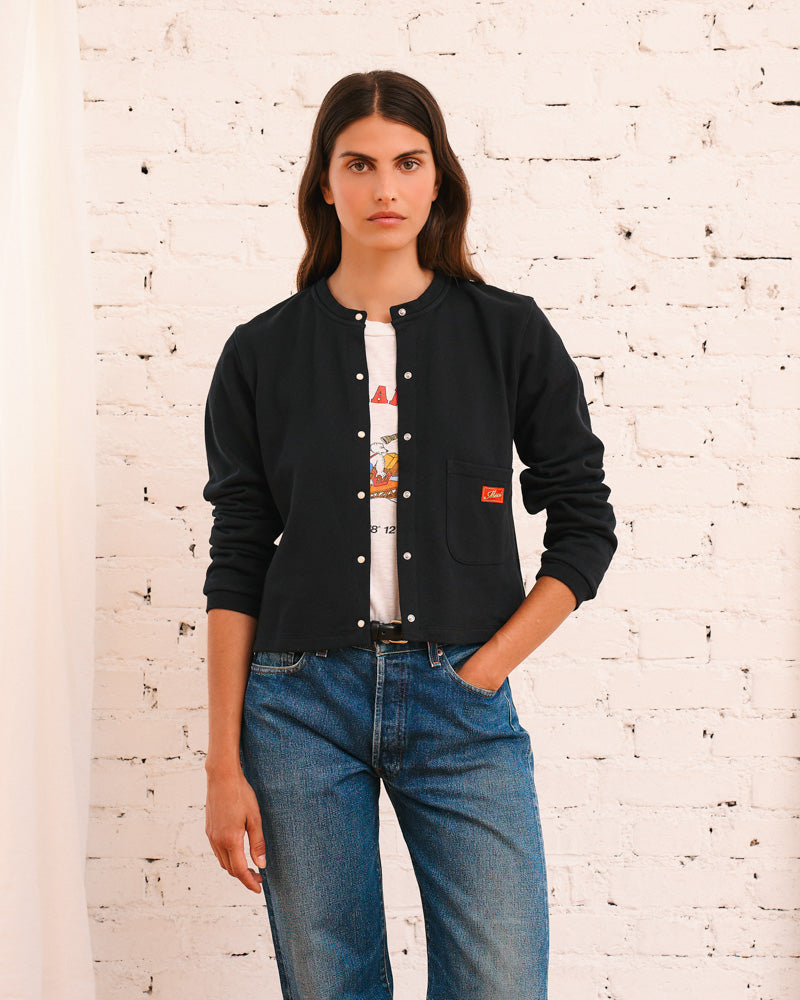 Merci - Rose Cardigan - Black