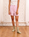 Short Jude Rayé - Mauve