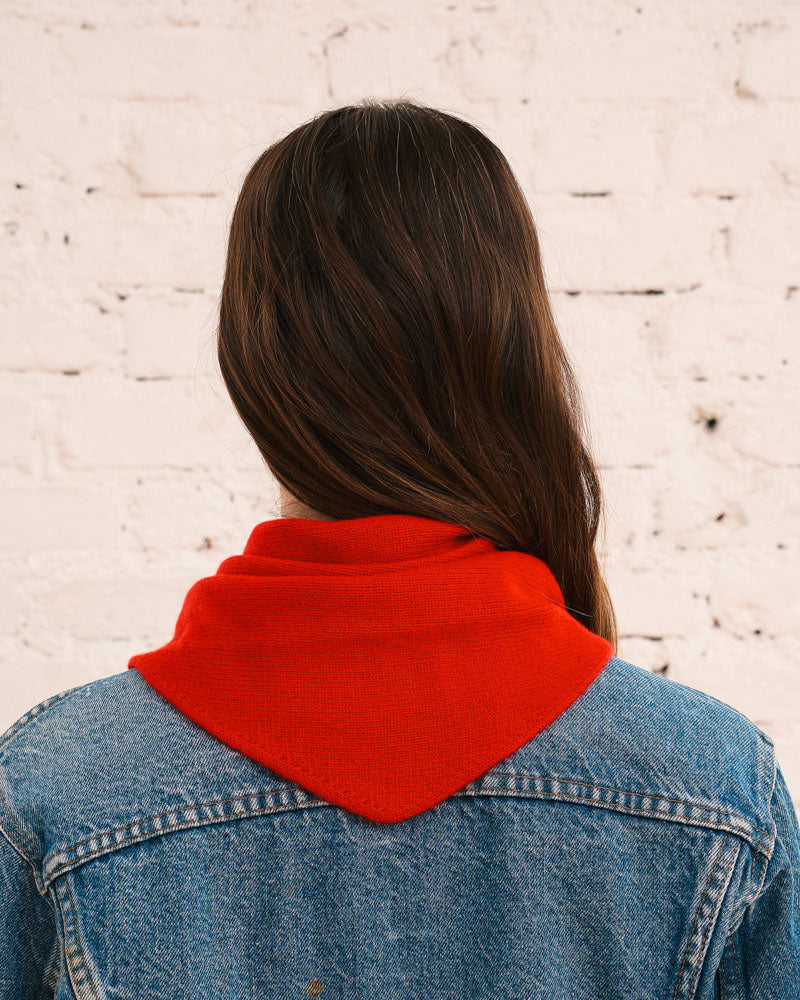 Merci - Bandana En Cachemire Martine - Rouge