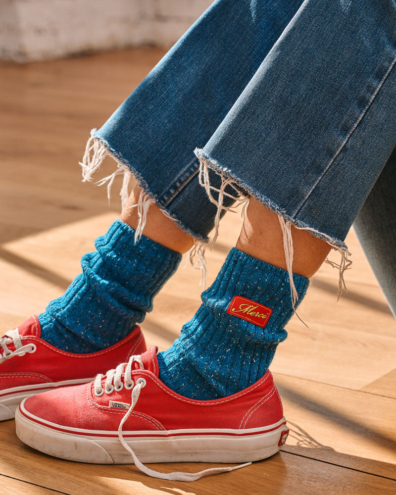 Merci - Sacha Socks - Navy
