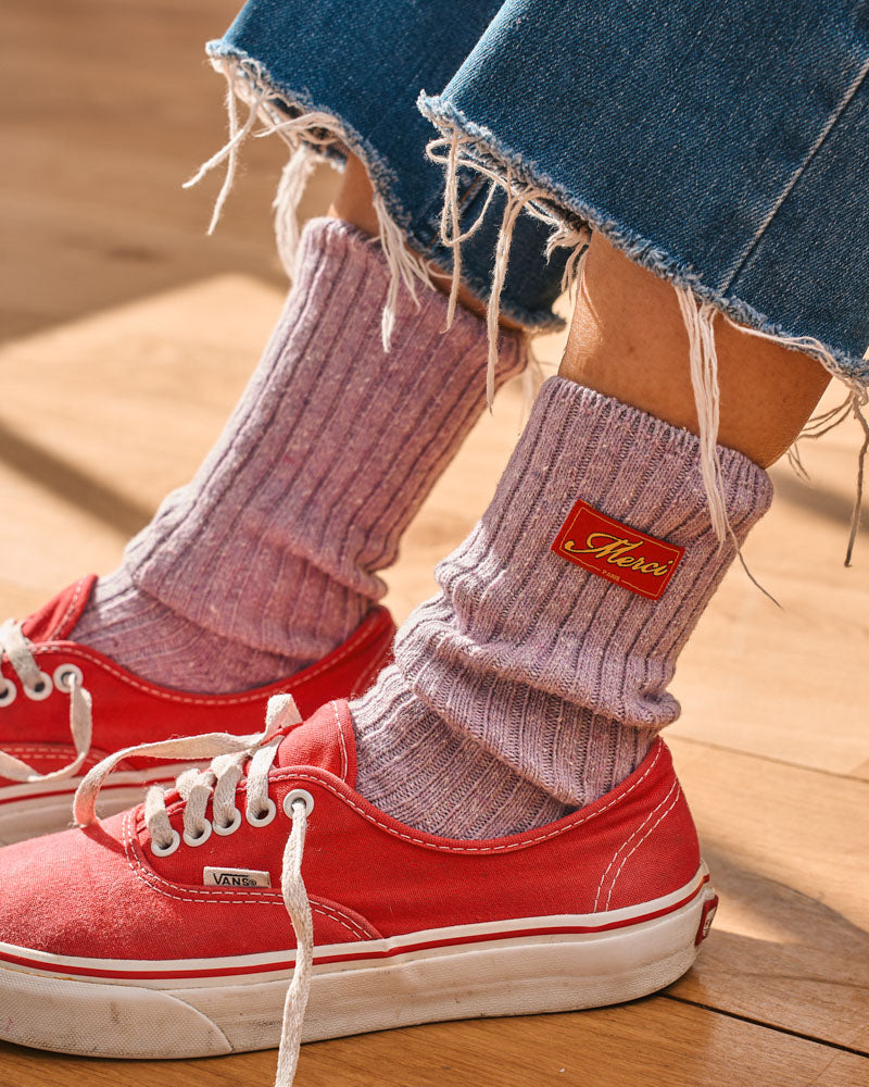 Merci - Sacha Socks - Mauve