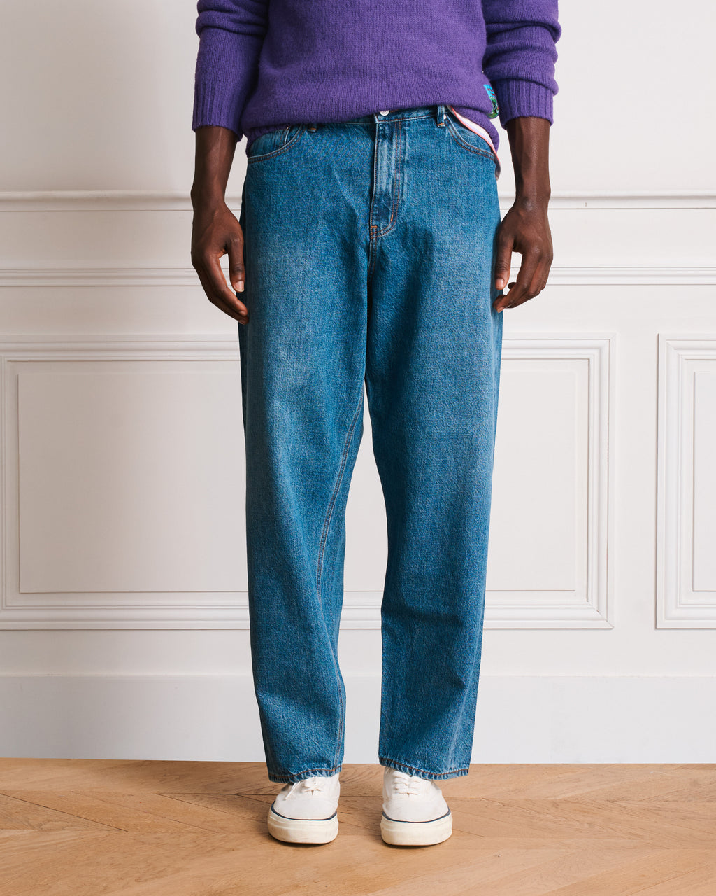 Merci - Jeans Carrot Trèfle - Stonewash
