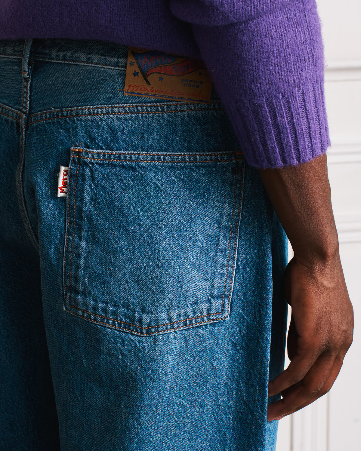 Merci - Jeans Carrot Trèfle - Stonewash