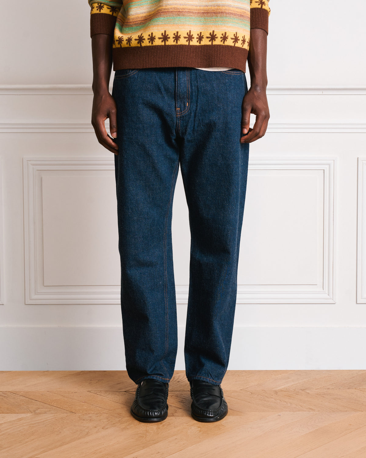 Merci - Jeans Droit Trèfle - Onewash