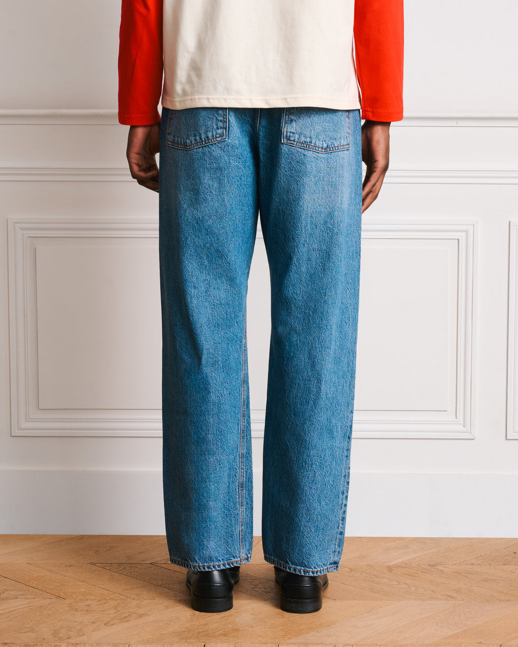 Merci - Jeans Droit Trèfle - Stonewash