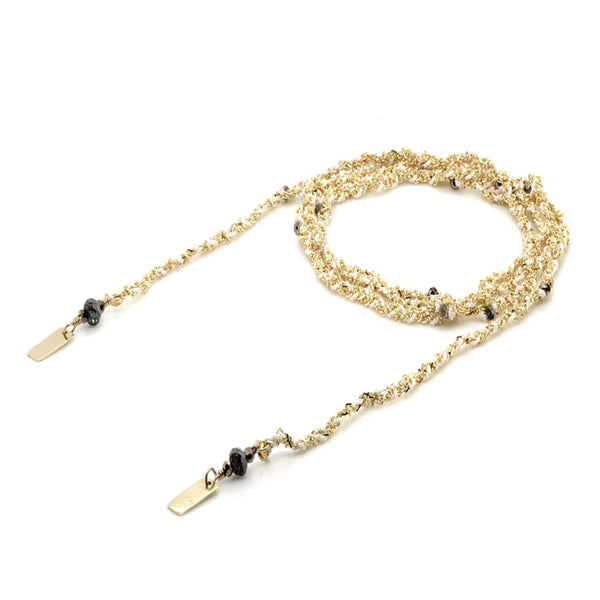 Marie Laure Chamorel - Collier n°182 - Gold White