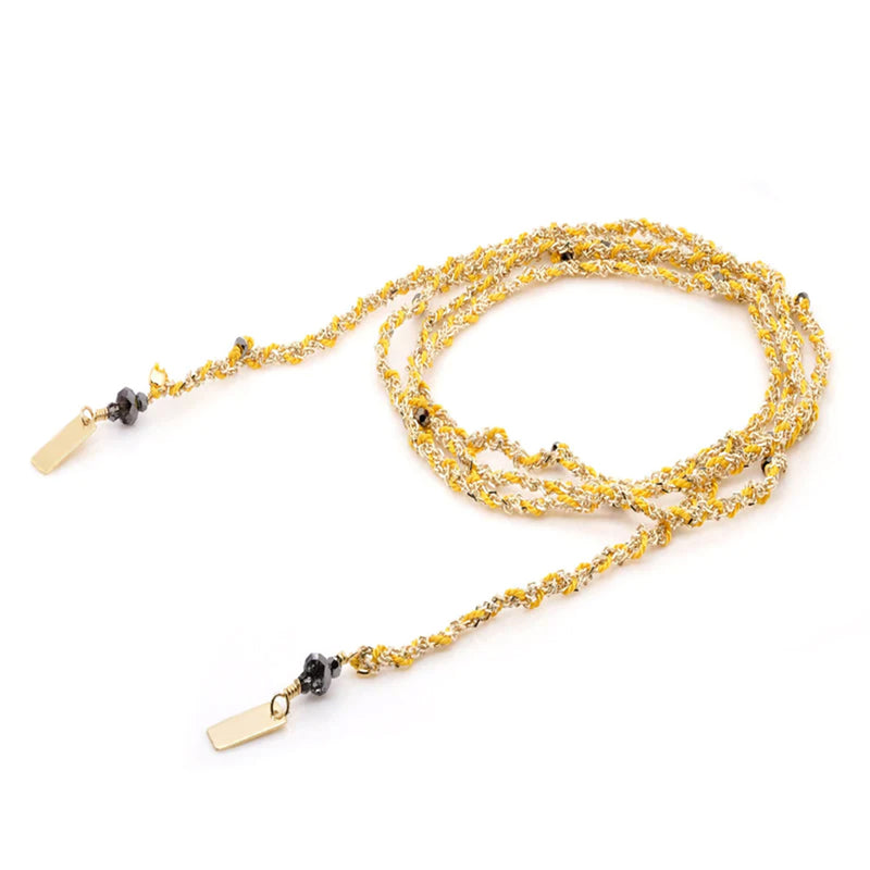 Marie Laure Chamorel - Collier n°182 - Gold Yellow
