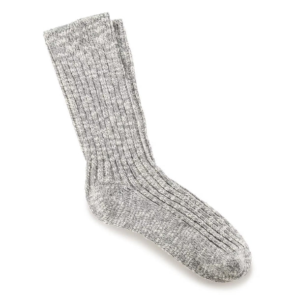 Birkenstock - Chaussettes Coton Flammé - Gris