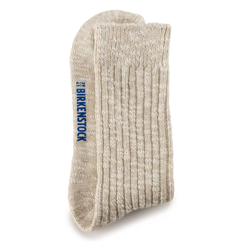 Birkenstock - Chaussettes Coton Flammé - Beige