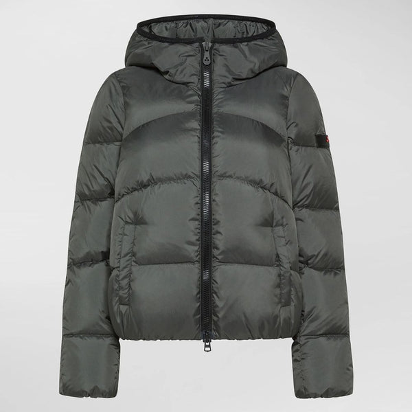 Peuterey - Manteau Carena MQN 01 avec détails contrastés - Vert lierre