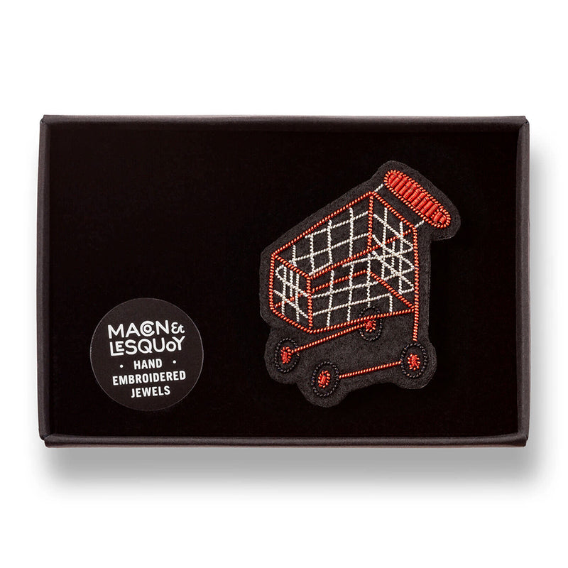 Macon & Lesquoy - Broche -  Trolley d argent