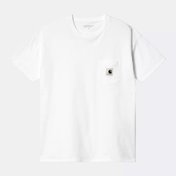 Carhartt WIP - T-Shirt Pocket - Blanc