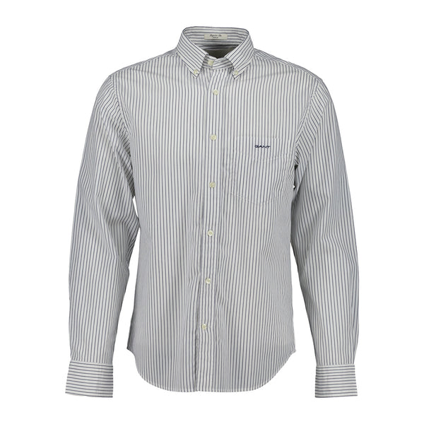 GANT - Chemise à Rayures - Blanc