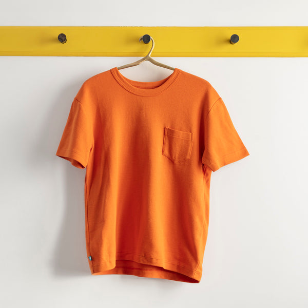 Howlin' - T-shirt Belgian Waffle - Orange