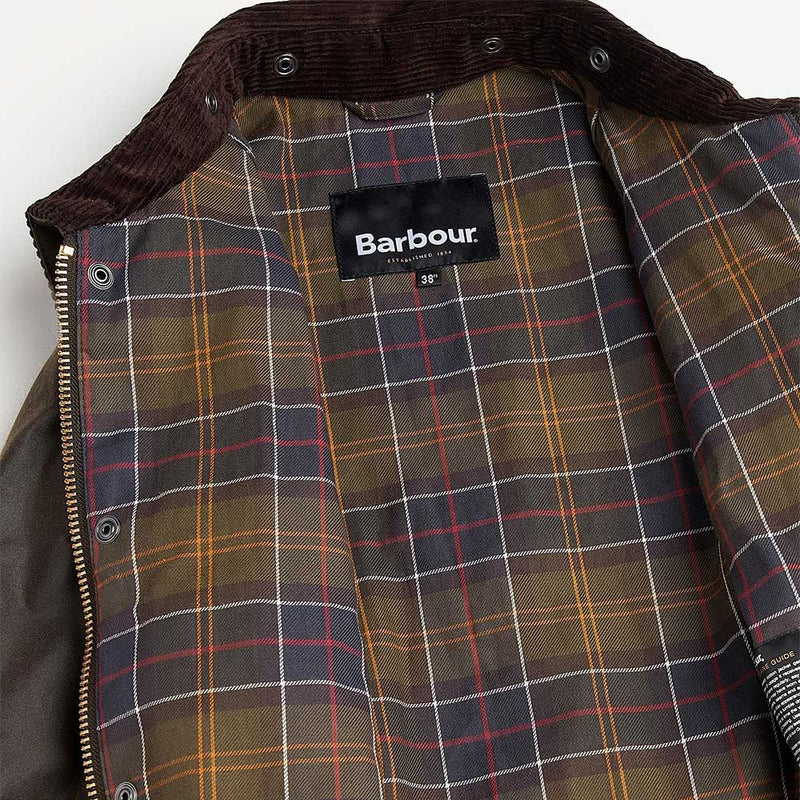 Barbour - Veste Os Transport Wax - Olive