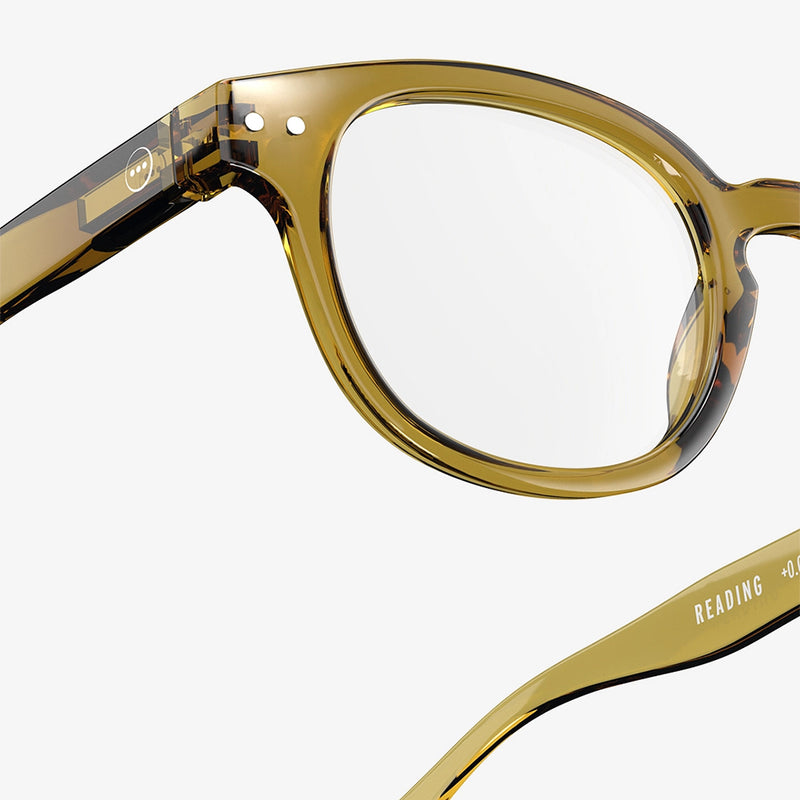 Izipizi - Lunettes Reading #C - Golden Green