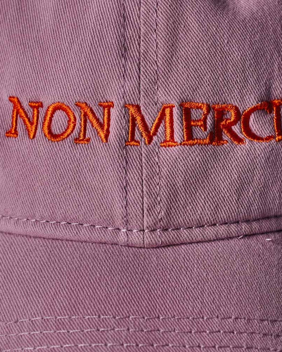 Merci - Casquette Non Merci - Lila & Orange