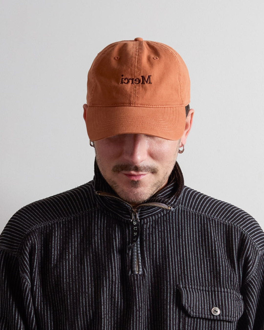 Merci - Mirror Cap - Terracotta & Brown
