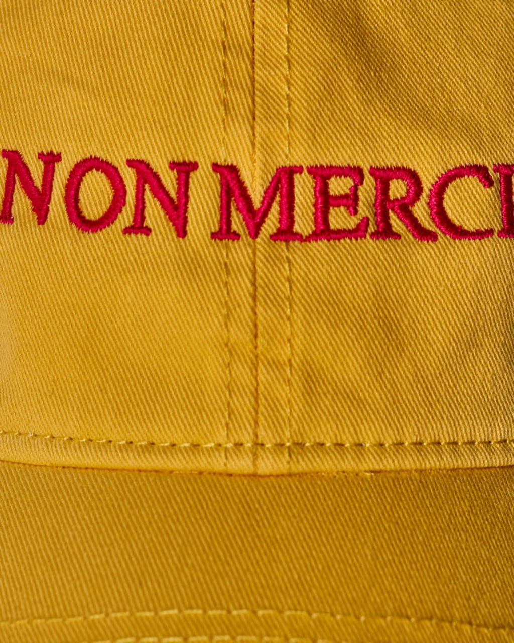 Merci - Casquette Non Merci - Jaune & Rose