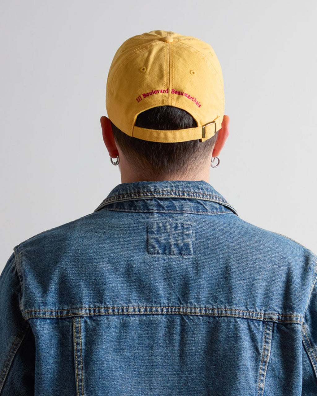Merci - Casquette Non Merci - Jaune & Rose