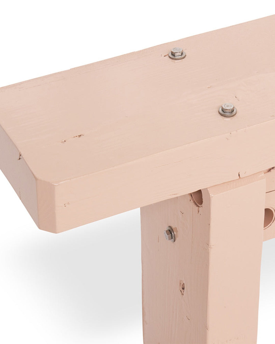Piet Ein Heek - One Beam bench - Pink