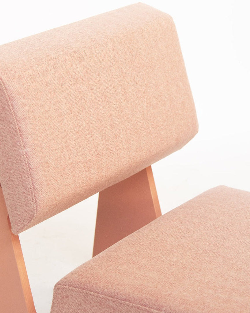 Piet Ein Heek - Fauteuil Bas Crisis - Rose