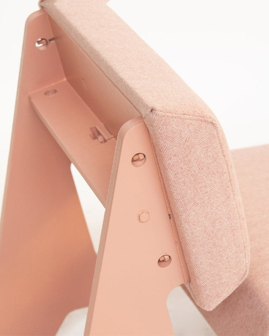 Piet Ein Heek - Fauteuil Bas Crisis - Rose