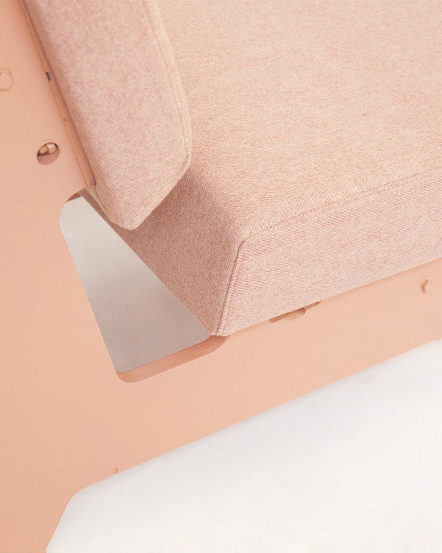 Piet Ein Heek - Fauteuil Bas Crisis - Rose