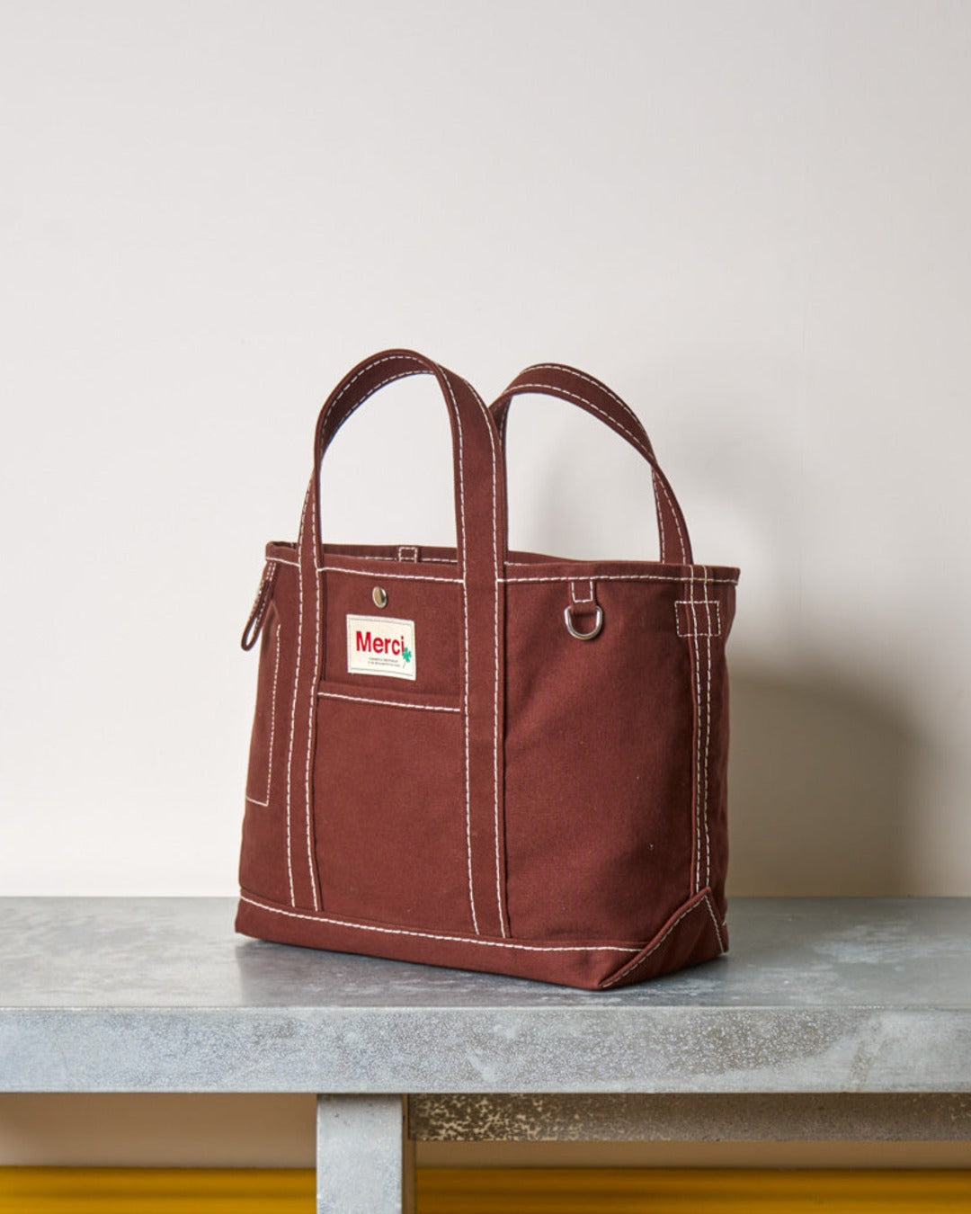 Merci - Candide shopping bag Solid - Dark Brown