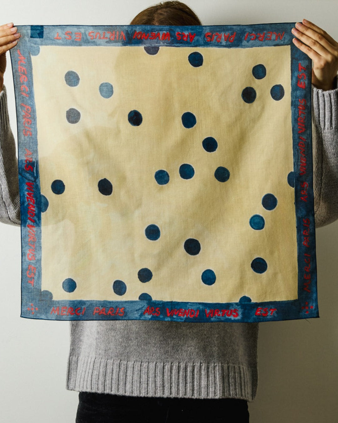 Merci - Ars Vivendi Virtus Est Bandana - Navy