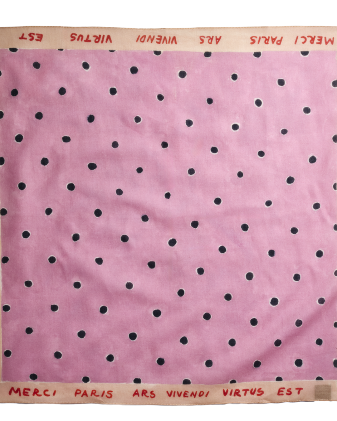 Merci - Bandana Ars Vivendi Virtus Est - Rose