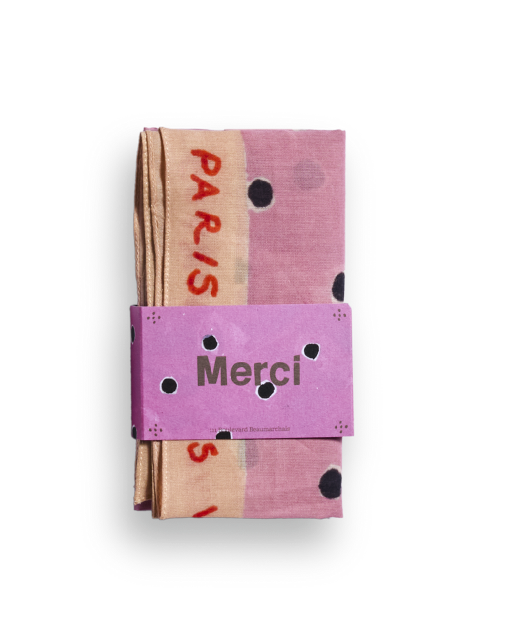 Merci - Bandana Ars Vivendi Virtus Est - Rose
