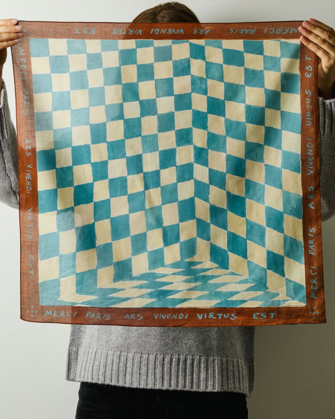 Merci - Ars Vivendi Virtus Est Bandana - Brown