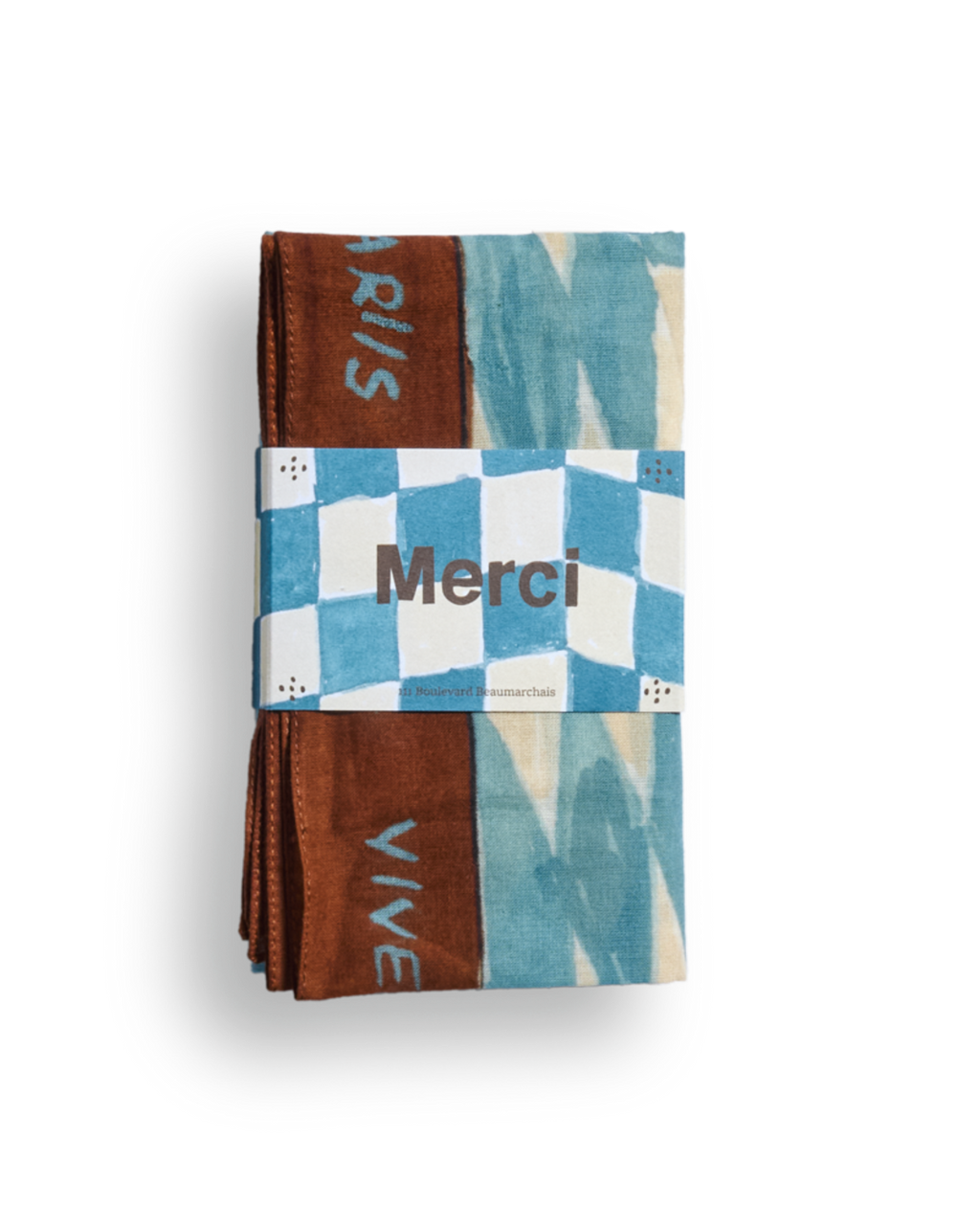 Merci - Bandana Ars Vivendi Virtus Est - Marron