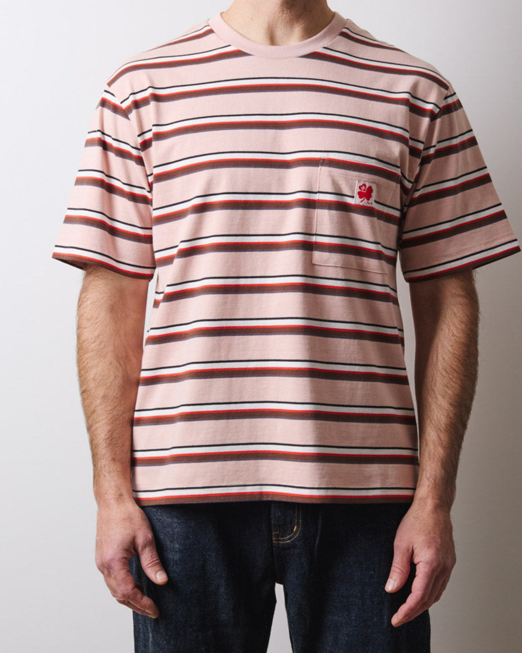 Merci - T-Shirt Vadim Stripes - Beige