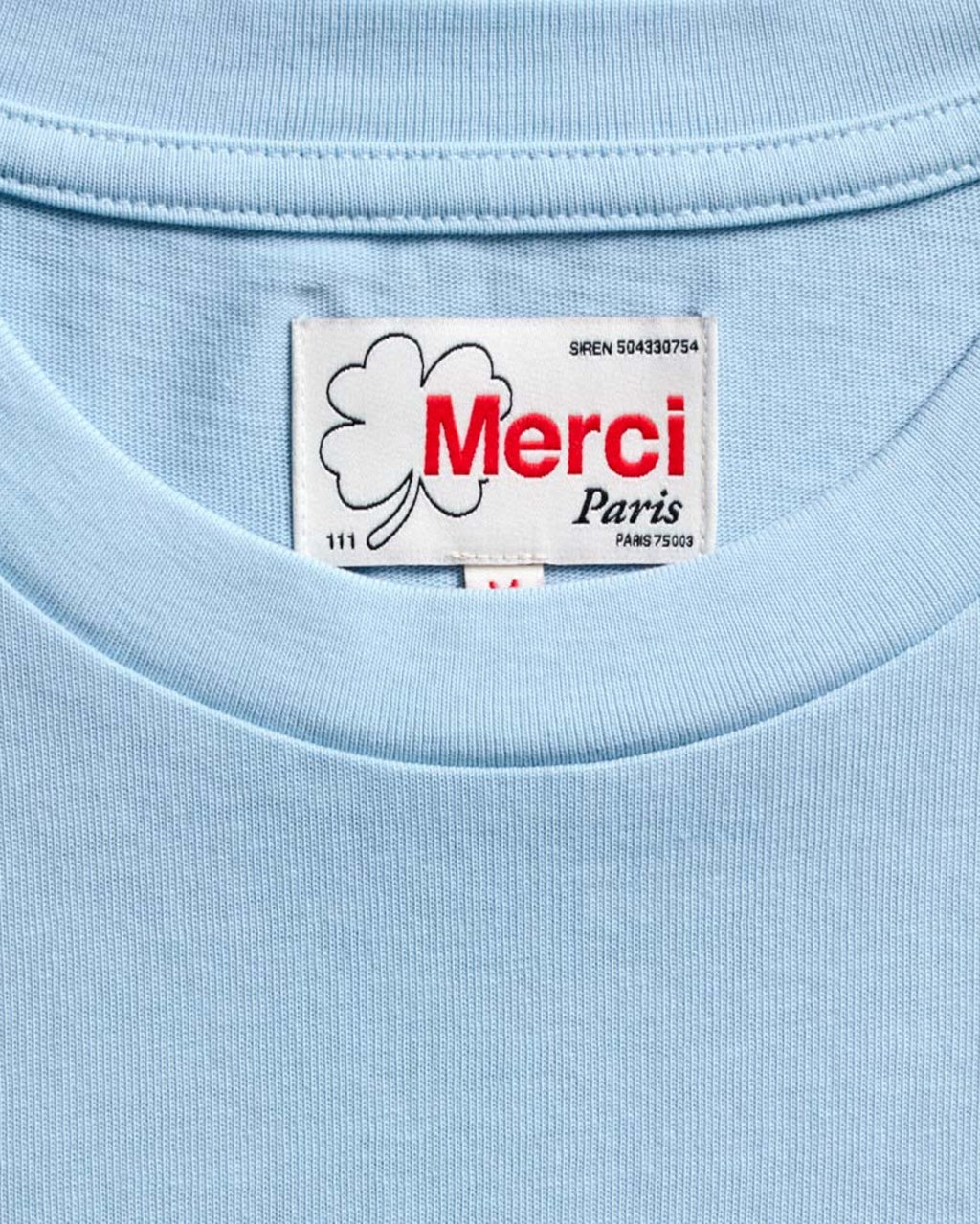 Merci - T-Shirt Vadim - Sky Blue