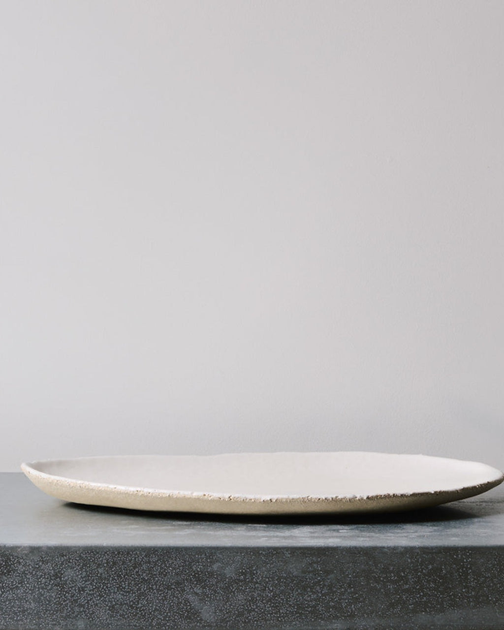 Jars Ceramistes - Wabi glazed stoneware dish - White