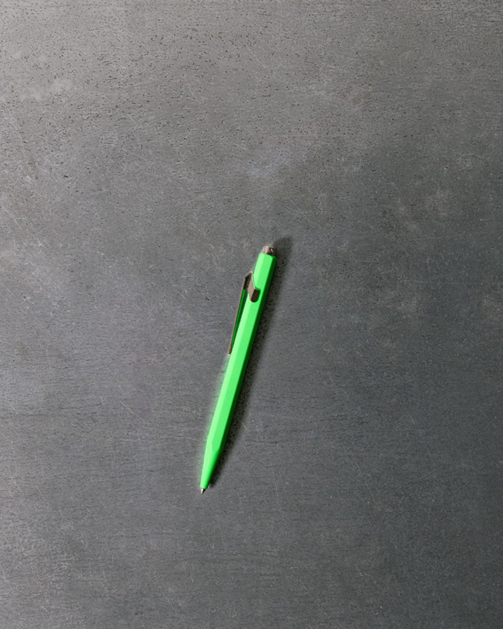 Caran D'Ache - Pen - Fluorescent Green