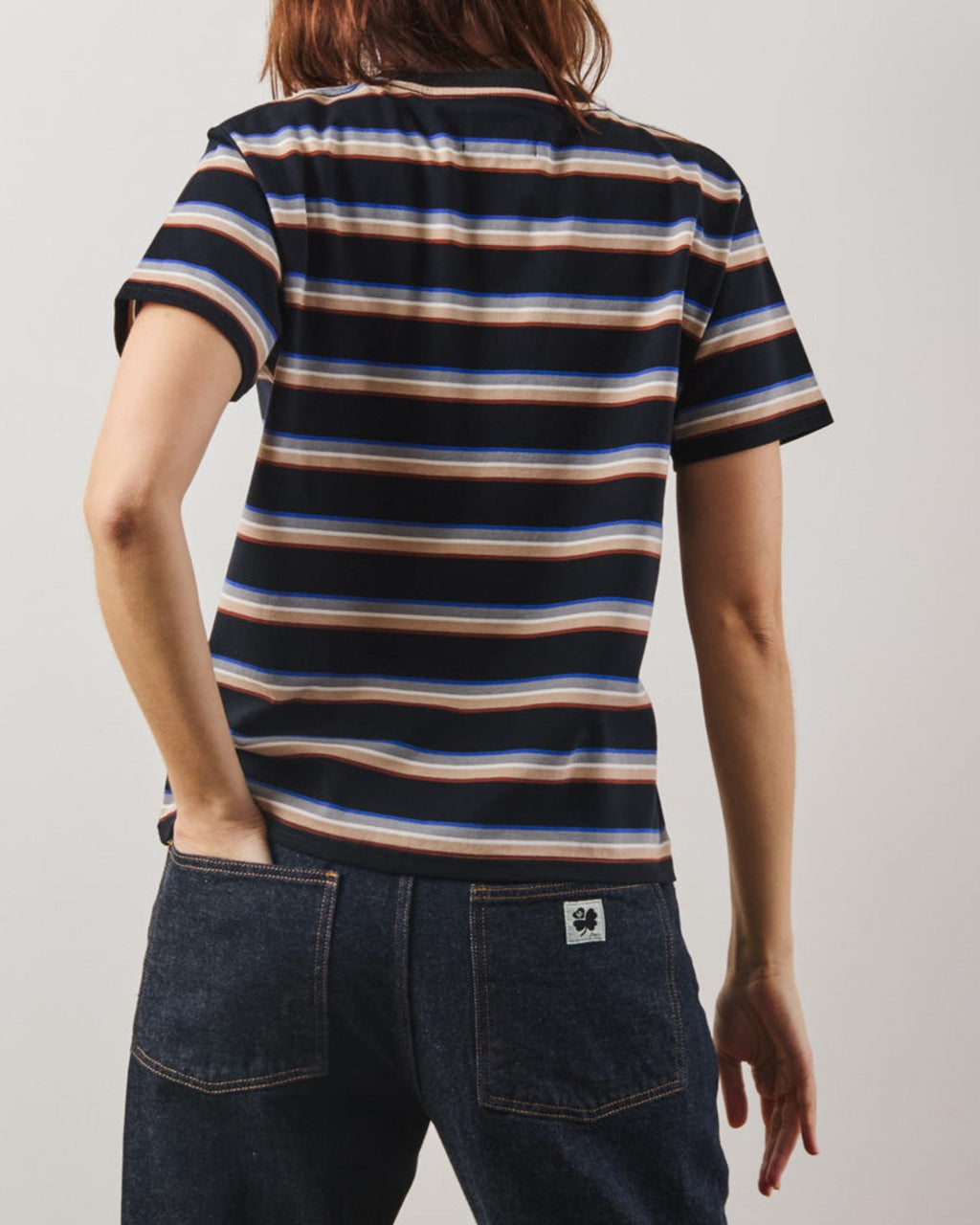 Merci - Lola Stripes T-Shirt - Black