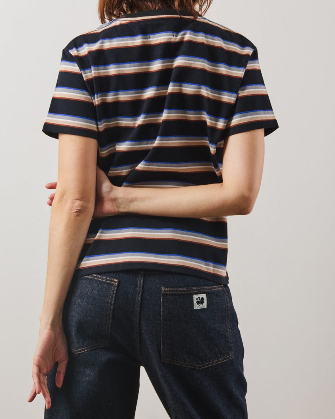 Merci - Lola Stripes T-Shirt - Black