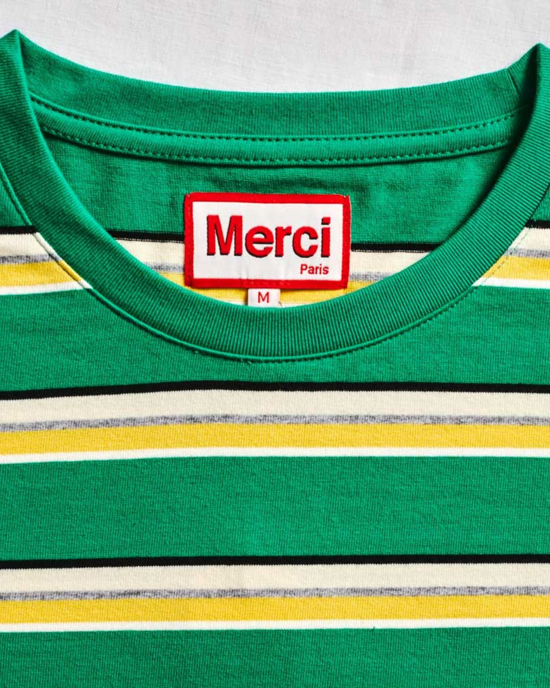 Merci - Nora Stripes T-Shirt - Green